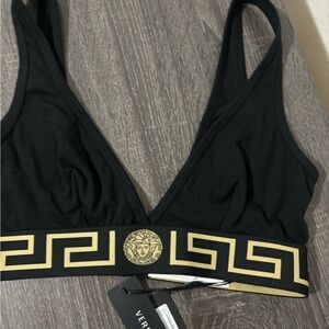 Bralette versace top new authentic